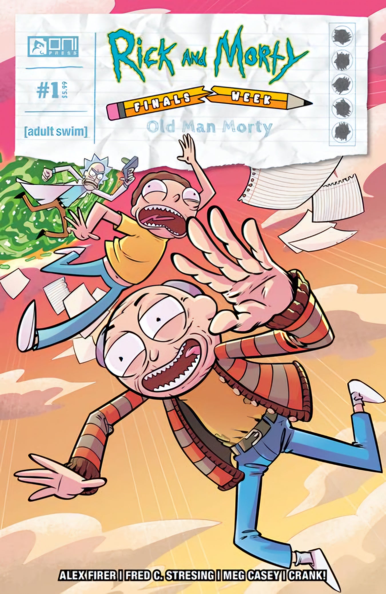 RICK AND MORTY FINALS WEEK OLD MAN MORTY ONI PRESS (2024)