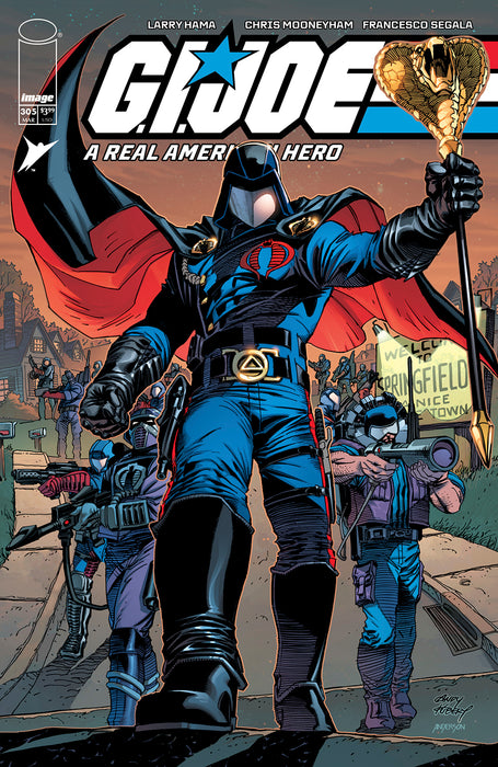 GI JOE A REAL AMERICAN HERO #305 CVR A ANDY KUBERT & BRAD ANDERSON Skybound (2024)