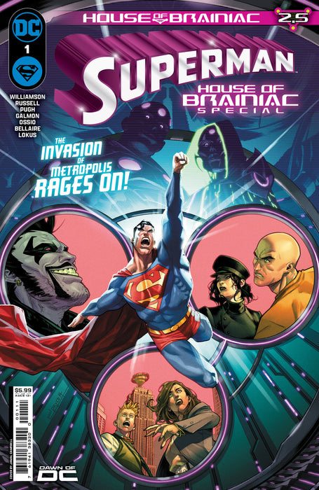 SUPERMAN HOUSE OF BRAINIAC SPECIAL #1 (ONE SHOT) CVR A JAMAL CAMPBELL (HOUSE OF BRAINIAC) DC (2024)