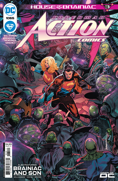 ACTION COMICS #1065 CVR A RAFA SANDOVAL (HOUSE OF BRAINIAC) DC (2024)