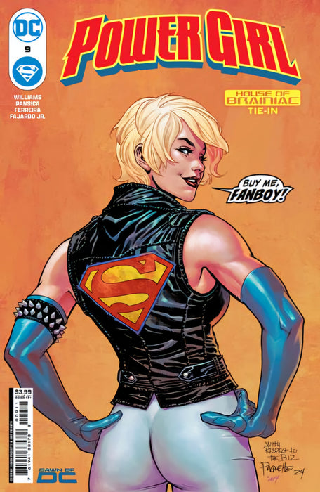 POWER GIRL #9 CVR A YANICK PAQUETTE (HOUSE OF BRAINIAC) (2024)