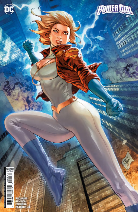 POWER GIRL #9 CVR B TONY S DANIEL CARD STOCK VARIANT (HOUSE OF BRAINIAC)