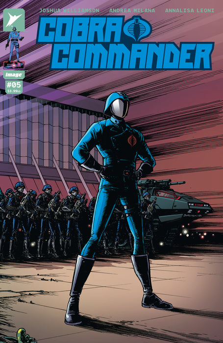 COBRA COMMANDER #5 (OF 5) CVR C INC 1:10 BURNHAM & BRIAN REBER VARIANT Skybound (2024)