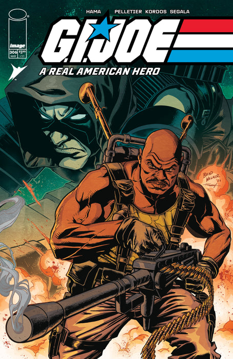 GI JOE A REAL AMERICAN HERO #306 CVR C RI 1:10 BRAD WALKER & FRANCESCO SEGALA Skybound (2024)