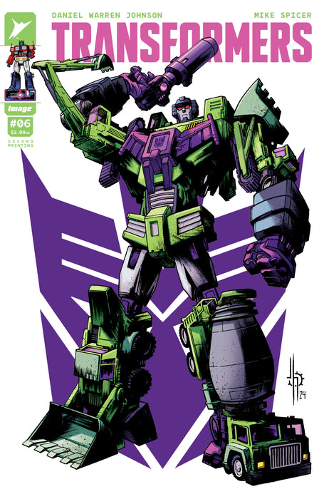 TRANSFORMERS #6 2nd Print Cvr A Jason Howard Skybound (2024)