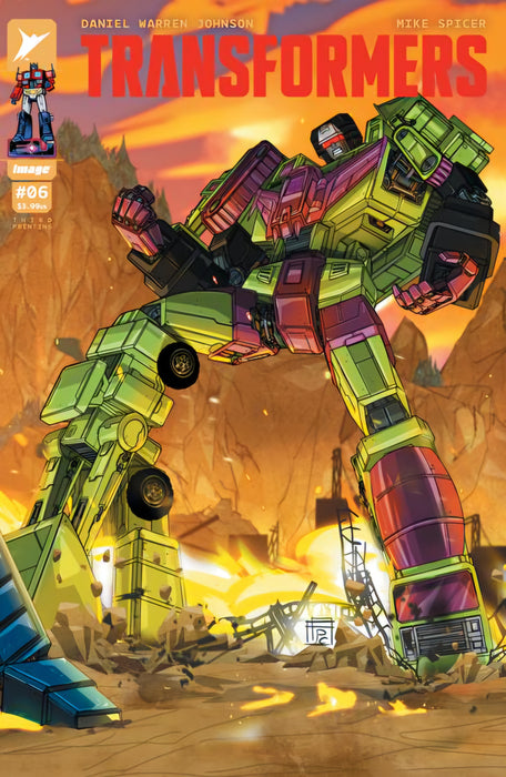 TRANSFORMERS #6 3rd Print Gerald Parel, Frederic Pham Chuong Variant IN STORE 10/9/2024