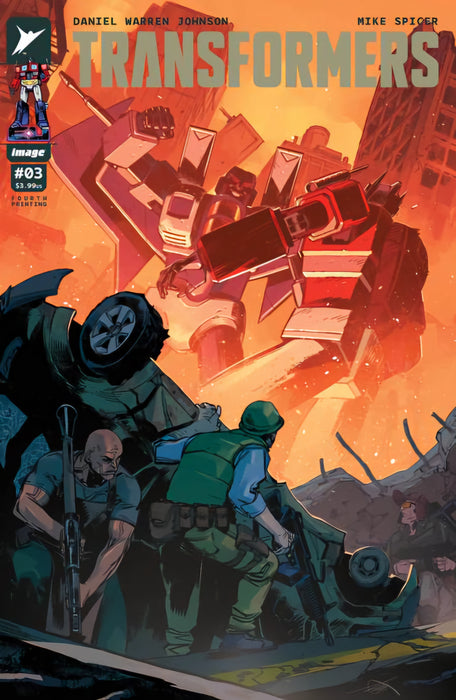 TRANSFORMERS #3 4TH PRINT ANDREA MILANA SHIPS 10/30/2024