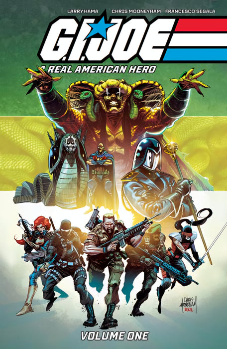 GI JOE A REAL AMERICAN HERO TP VOL 01 DIRECT MARKET EXCLUSIVE CHRIS MOONEYHAM CVR IN STORE 9/18/2024