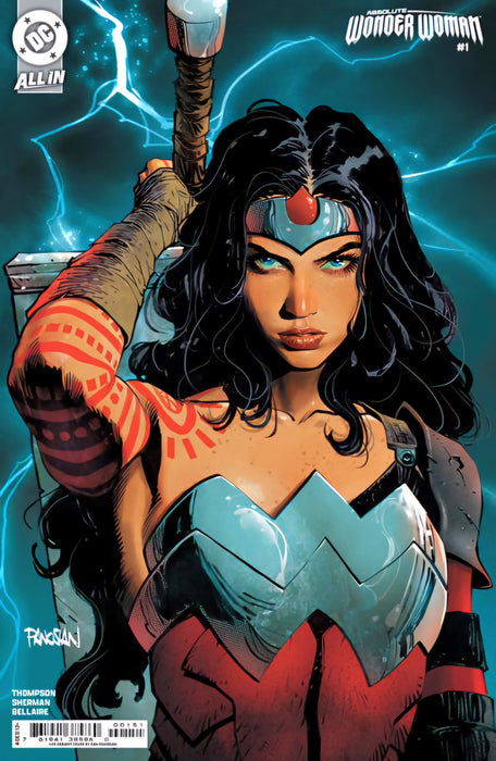 ABSOLUTE WONDER WOMAN #1 CVR F RI 1:25 DAN PANOSIAN CARD STOCK VAR PRESALE SHIPS 10/23/2024