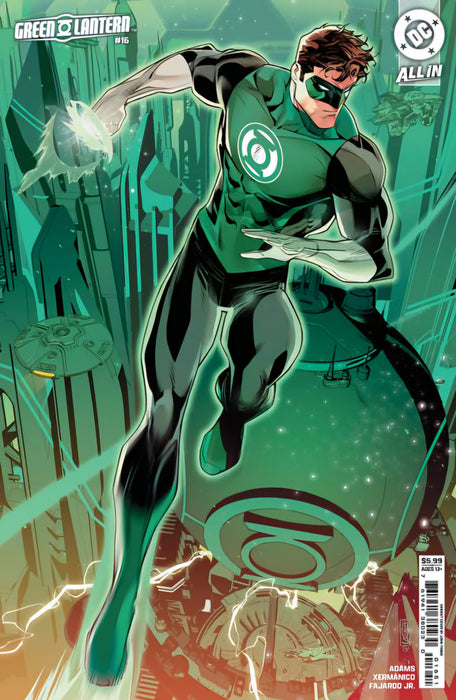 GREEN LANTERN #16 CVR C JOHN TIMMS CARD STOCK VARIANT IN STORE 10/16/2024