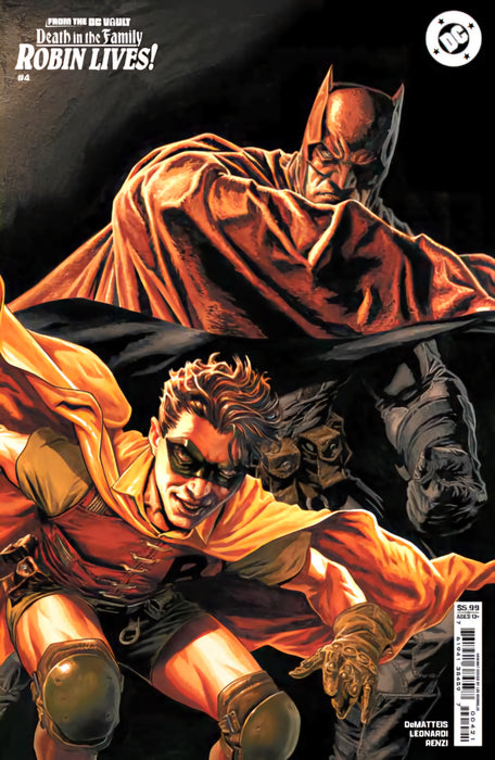 FROM THE DC VAULT DEATH IN THE FAMILY ROBIN LIVES #4 (OF 4) CVR B LEE BERMEJO CARD STOCK VAR SHIPS 10/23/2024