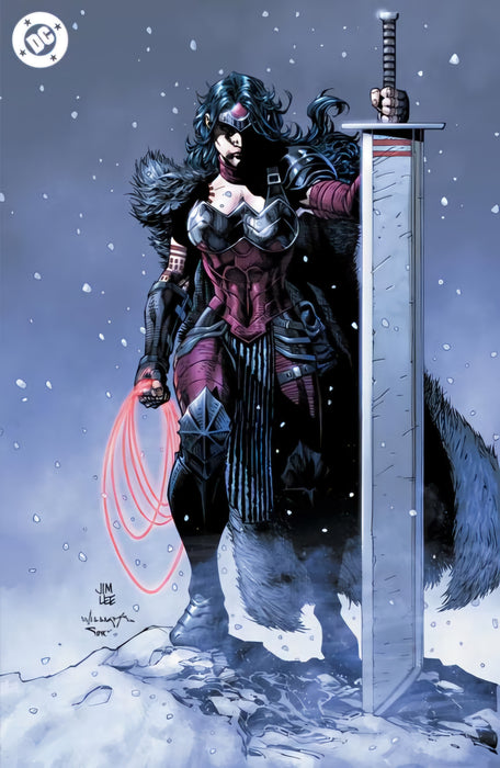 ABSOLUTE WONDER WOMAN #1 CVR J JIM LEE FOIL VAR PRESALE SHIPS 10/23/2024