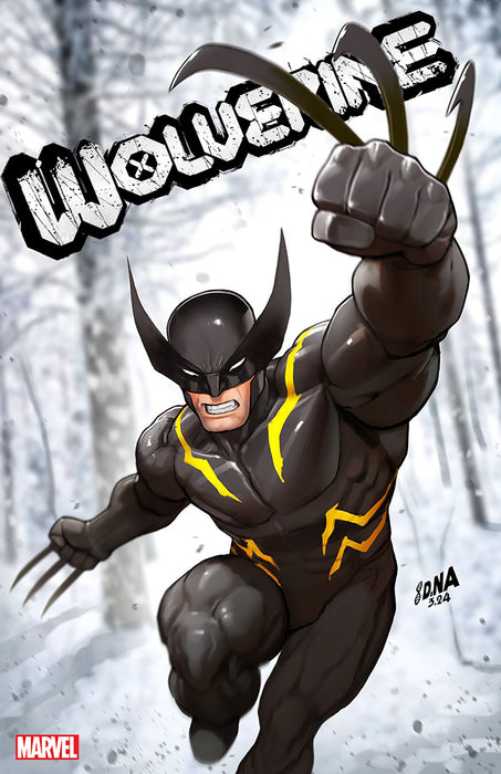 WOLVERINE #49 DAVID NAKAYAMA BLACK COSTUME VARIANT Marvel Comics (2024)