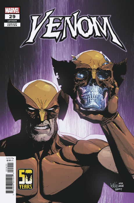 VENOM #29 LEINIL YU WOLVERINE VARIANT Marvel Comics (2024)