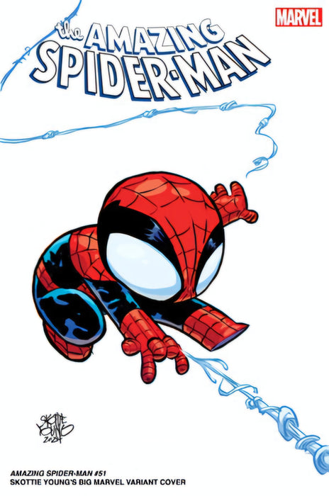 AMAZING SPIDER-MAN #51 SKOTTIE YOUNG'S BIG MARVEL VARIANT MARVEL COMICS (2024)