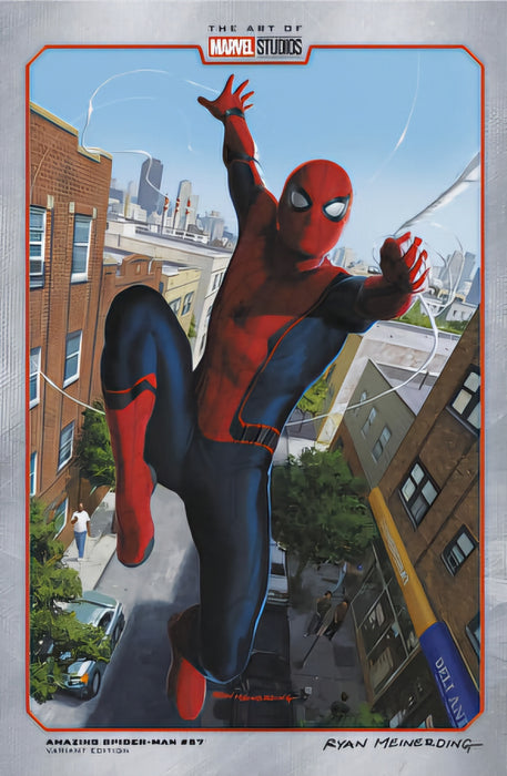 AMAZING SPIDER-MAN #57 RYAN MEINERDING MARVEL STUDIOS VARIANT IN STORE 9/11/2024