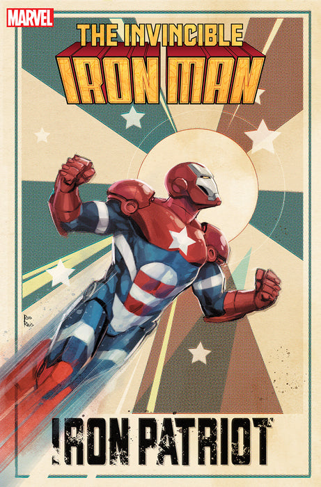 INVINCIBLE IRON MAN #19 ROD REIS IRON PATRIOT VARIANT Marvel Comics (2024)