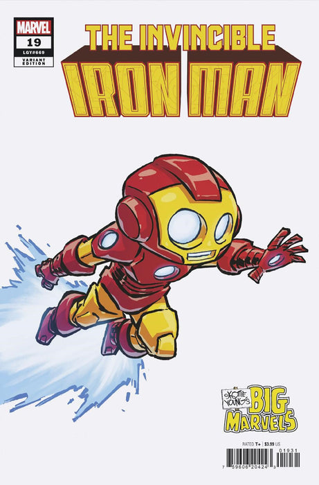 INVINCIBLE IRON MAN #19 SKOTTIE YOUNG'S BIG MARVEL VARIANT Marvel Comics (2024)