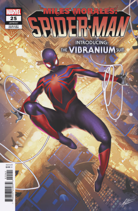 MILES MORALES: SPIDER-MAN #25 MATEUS MANHANINI NEW COSTUME VARIANT SHIPS 10/16/2024