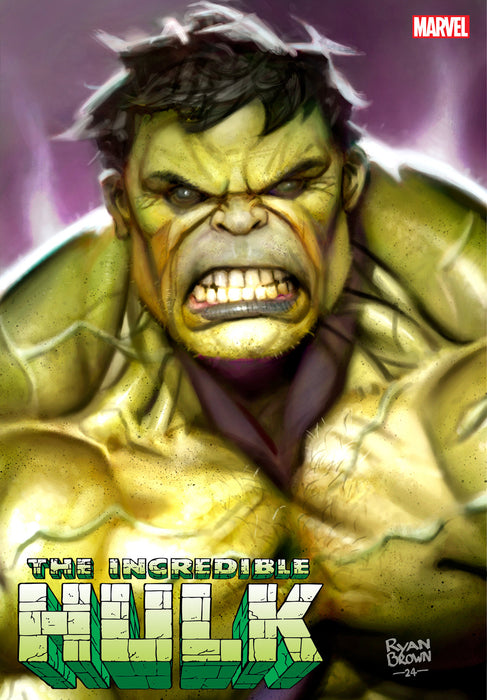 INCREDIBLE HULK #18 RYAN BROWN VARIANT SHIPS 10/23/2024