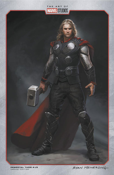 IMMORTAL THOR #15 RYAN MEINERDING MARVEL STUDIOS VARIANT IN STORE 9/4/2024