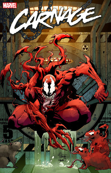 CARNAGE #8 LOGAN LUBERA VARIANT Marvel Comics (2024)