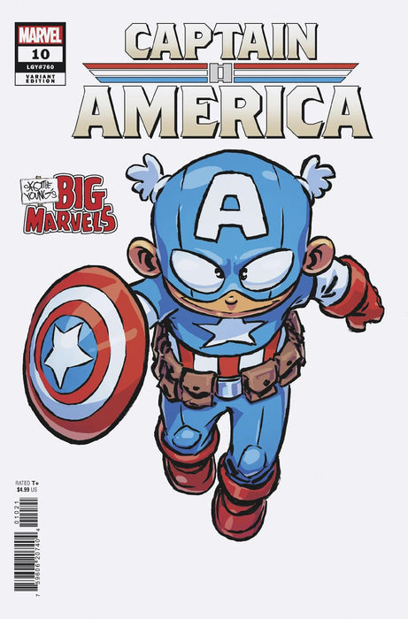 CAPTAIN AMERICA #10 SKOTTIE YOUNG'S BIG MARVEL VARIANT Marvel Comics (2024)