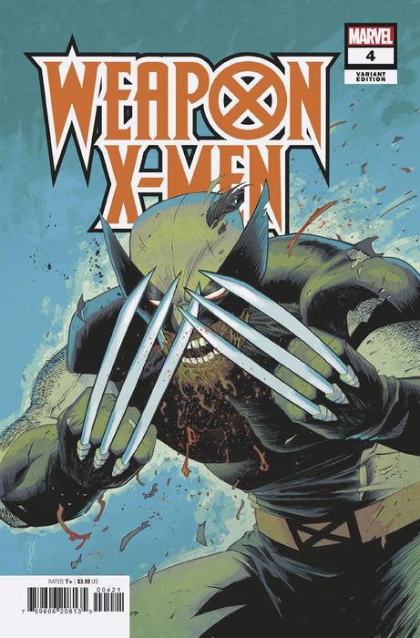 WEAPON X-MEN #4 DECLAN SHALVEY VARIANT Marvel Comics (2024)