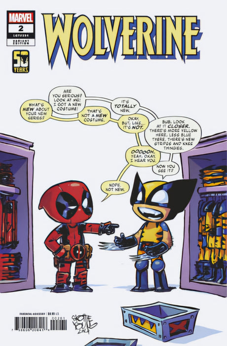 WOLVERINE #2 SKOTTIE YOUNG VARIANT SHIPS 10/16/2024