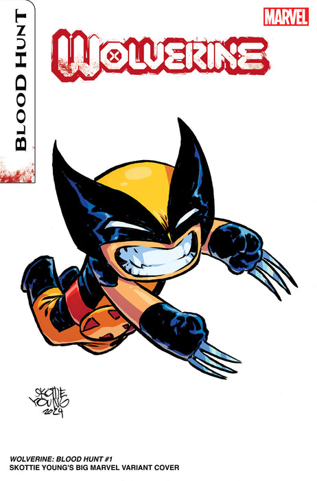 WOLVERINE: BLOOD HUNT #1 SKOTTIE YOUNG'S BIG MARVEL VARIANT [BH] Marvel Comics (2024)