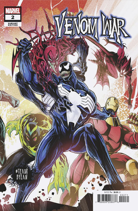 VENOM WAR #2 LUCIANO VECCHIO TEAM DYLAN VARIANT [VW] IN STORE 9/4/2024