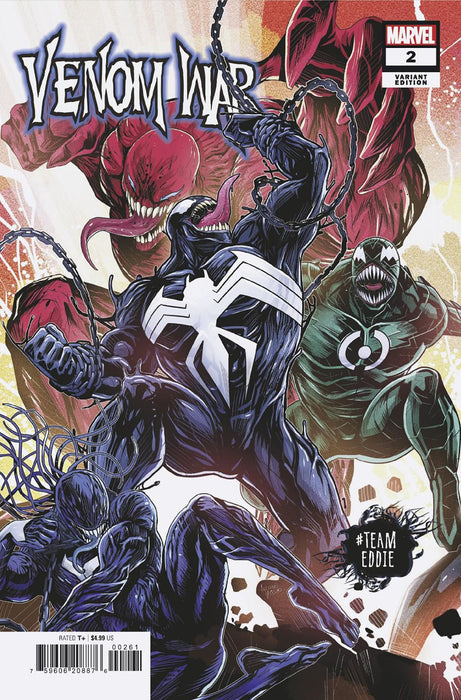 VENOM WAR #2 LUCIANO VECCHIO TEAM EDDIE VARIANT [VW] IN STORE 9/4/2024