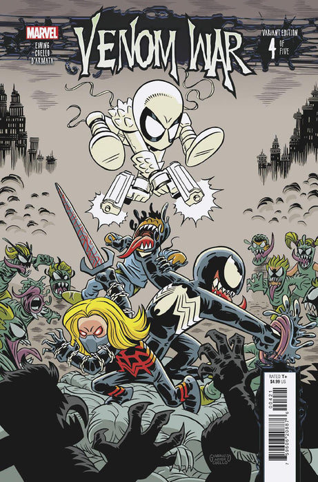 VENOM WAR #4 CHRIS GIARRUSSO VARIANT [VW] IN STORE 11/6/2024