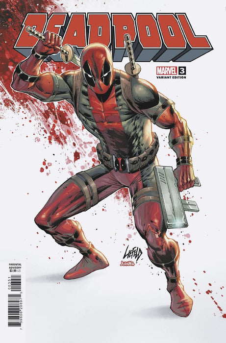 DEADPOOL #3 ROB LIEFELD VARIANT In Store 6/12/2024