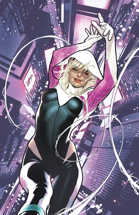 SPIDER-GWEN: THE GHOST-SPIDER #1 PABLO VILLALOBOS VIRGIN VARIANT RI [1:50] Marvel Comics (2024)