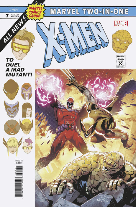 X-MEN #7 ROGE ANTONIO MARVEL TWO-IN-ONE VAR SHIPS 11/6/2024