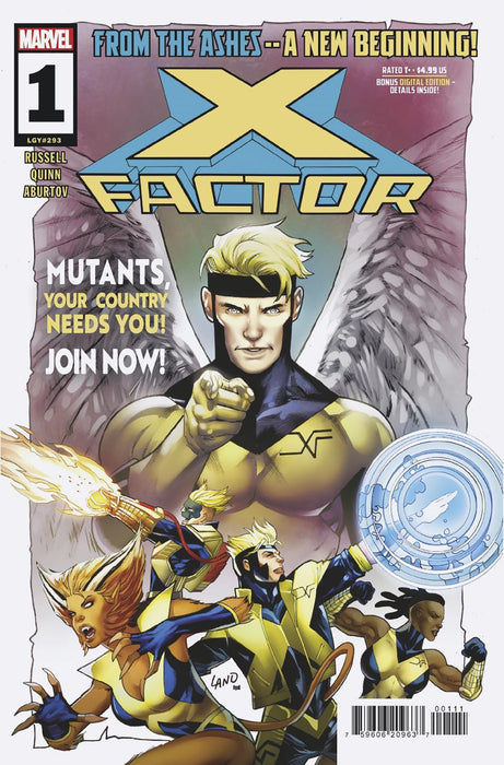 X-FACTOR #1 GREG LAND IN STORE 8/14/2024