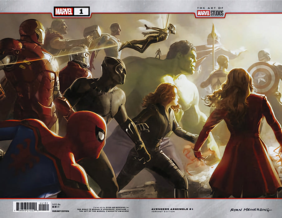 AVENGERS ASSEMBLE #1 RYAN MEINERDING WRAPAROUND MARVEL STUDIOS VARIANT IN STORE 9/11/2024