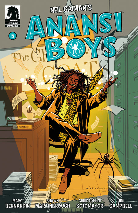 Anansi Boys I #5 (CVR B) (Shawn Martinbrough) -- In Store 10/30/2024