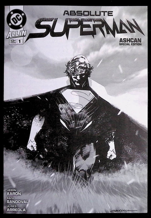 ABSOLUTE SUPERMAN #1 ABSOLUTE WONDER WOMAN #1 NYCC ASHCAN SPECIAL EDITION