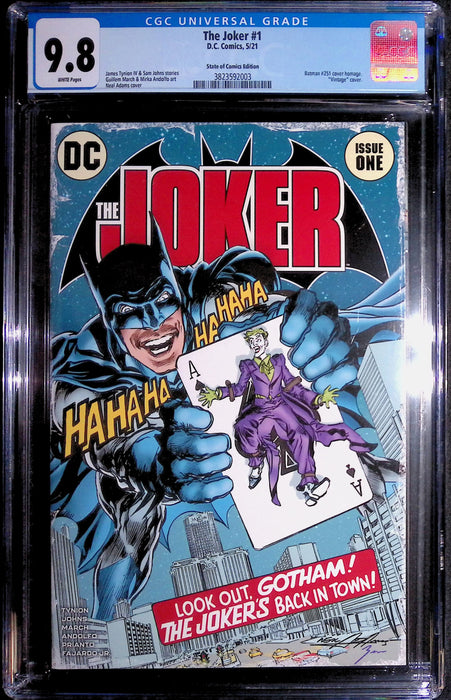 The Joker #1 CGC 9.8 State of Comics Edition 5/21