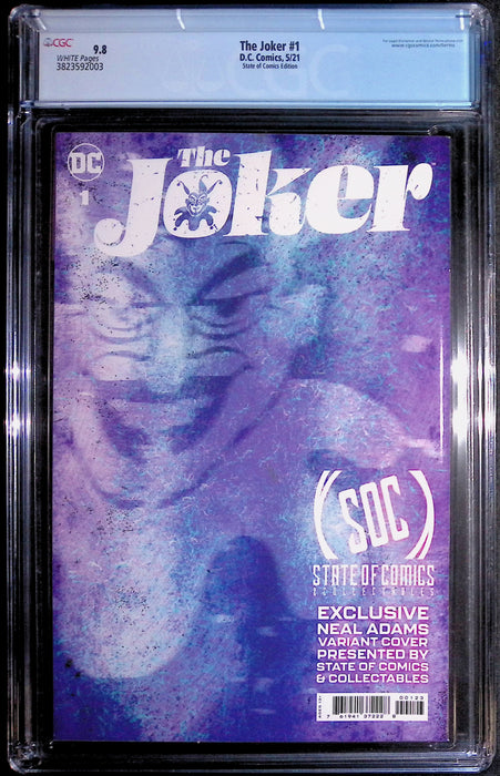 The Joker #1 CGC 9.8 State of Comics Edition 5/21