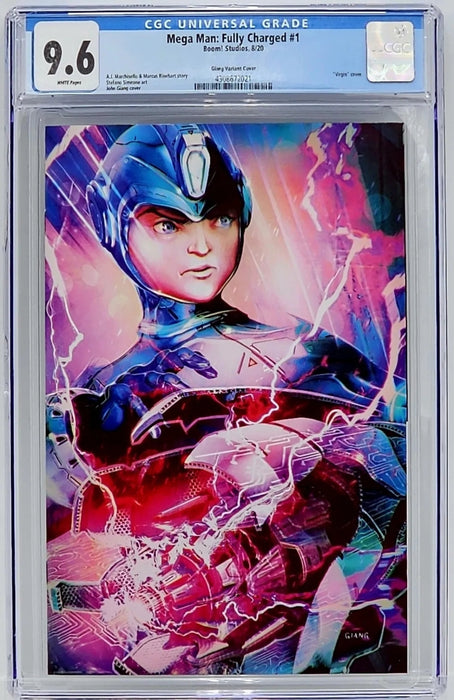 Mega Man: Fully Charged #1 John Giang Virgin Variant CGC 9.6 Marvel Comics (2020)