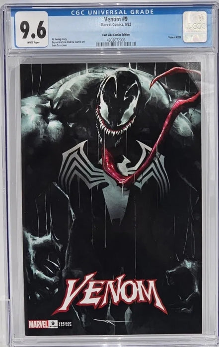 Venom #9 CGC 9.6 Ivan Tao Trade Variant Marvel Comics (2022)