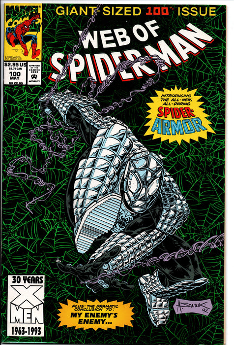 WEB OF SPIDER-MAN Vol. 1 #100 Joe Rubinstein Marvel Comics (1993)