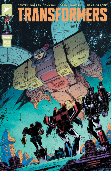 TRANSFORMERS #13 CVR B JORGE CORONA & MIKE SPICER SPOILER VARIANT IN STORE 10/9/2024